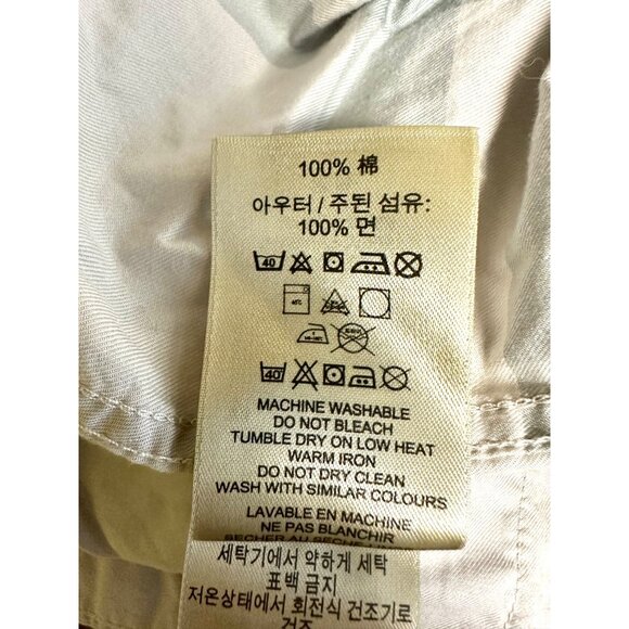 Burberry Brit Men’s Grey/Green Oversized Check Button-Down Shirt XL - Picture 7 of 8